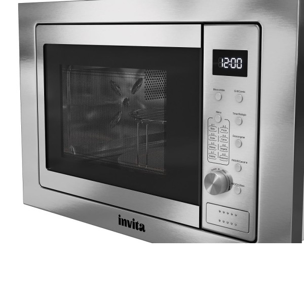 Encontraproduto.com.br - Micro-ondas de Embutir Invita 25 Litros Built-in  Inox - 220 Volts
