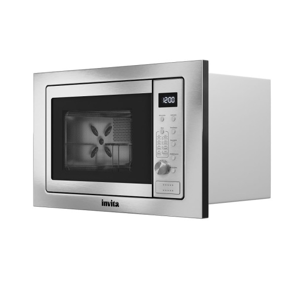 Encontraproduto.com.br - Micro-ondas de Embutir Invita 25 Litros Built-in  Inox - 220 Volts