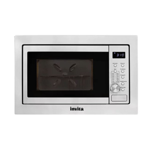 Encontraproduto.com.br - Micro-ondas de Embutir Invita 25 Litros Built-in  Inox - 220 Volts