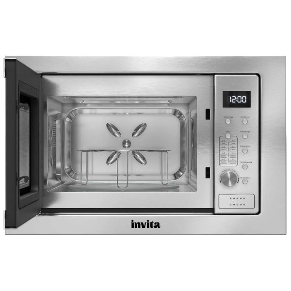 Encontraproduto.com.br - Micro-ondas de Embutir Invita 25 Litros Built-in  Inox - 220 Volts