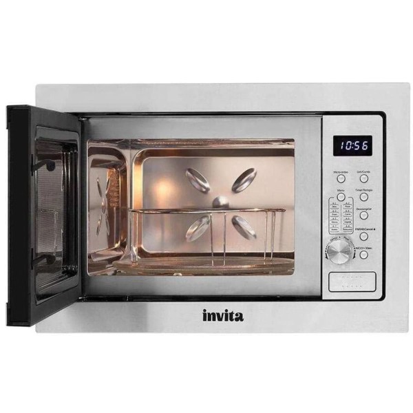 Encontraproduto.com.br - Micro-ondas de Embutir Invita 25 Litros Built-in  Inox - 220 Volts