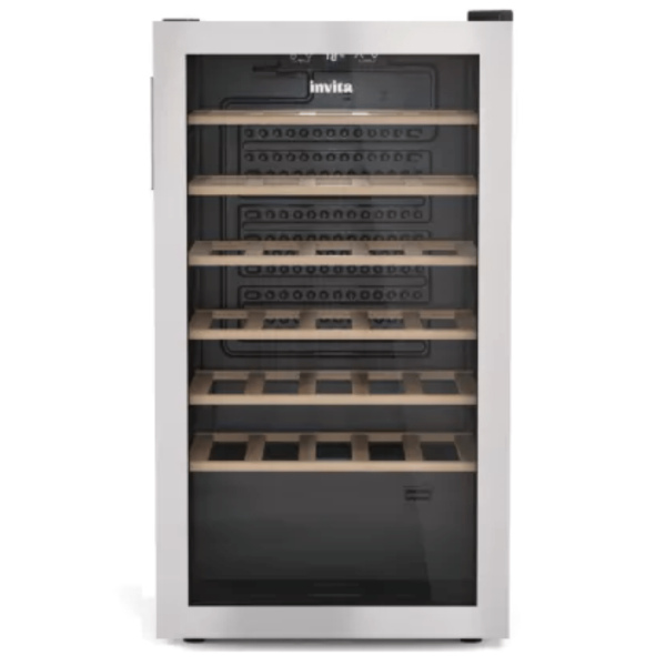 Encontraproduto.com.br - Adega Invita 34 Garrafas Inox 110v I-cv-1fs-34-xv-1ata