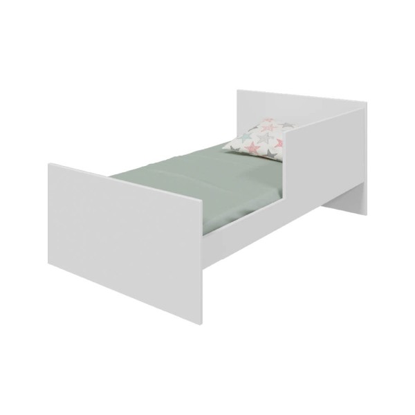 Encontraproduto.com.br - Berço Peroba Guti Retrô 5 em 1 - Branco Fosco