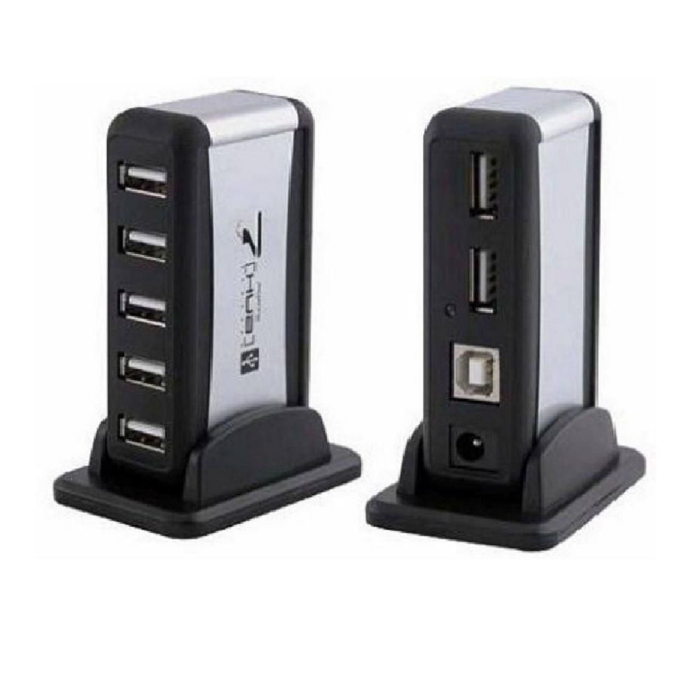 Encontraproduto.com.br - Hub 7 Portas USB 2.0 com Fonte Cirilo Cabos