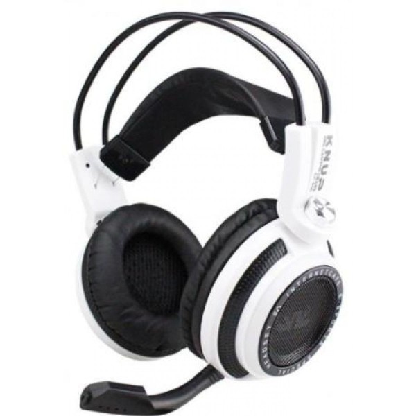 Fone Headset Gamer 7.1 Pc Knup Kp400 P2 Microfone Usb Led