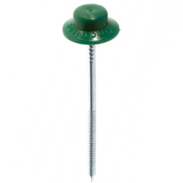 Encontraproduto.com.br - Kit de Fixação Onduline Com/Prego+Anilha Verde