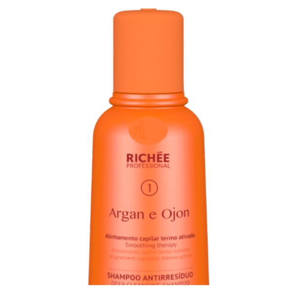 Encontraproduto.com.br - Shampoo Richée 1 Professional Antirresíduo Argan E Ojon 250ml