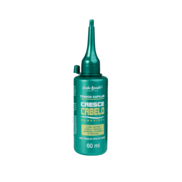 Tônico Fortalece Cresce Cabelo - Verde Brasil - 60ml