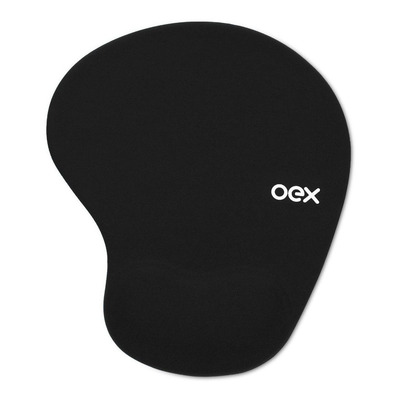 Encontraproduto.com.br - Mouse Pad OEX Gel Confort MP200 Preto com Apoio em Gel
