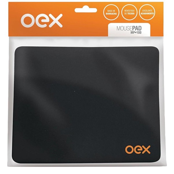 Encontraproduto.com.br - Mousepad Eva Oex Mp100 Preto