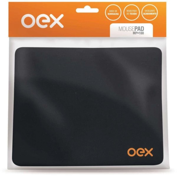 Encontraproduto.com.br - Mousepad Eva Oex Mp100 Preto