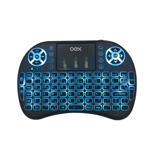 Encontraproduto.com.br - Teclado Air Mouse Ck-103 Sem Fio Oex - Preto