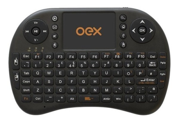 Encontraproduto.com.br - Teclado Air Mouse Ck-103 Sem Fio Oex - Preto