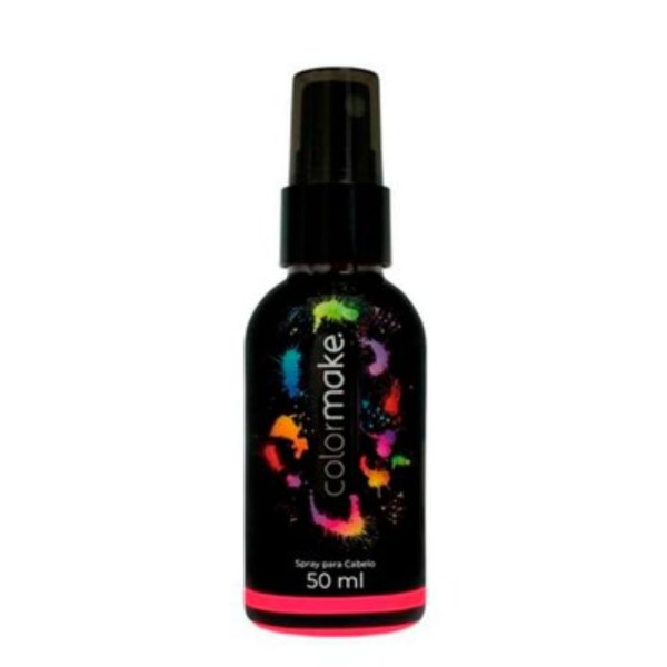 Spray Para Cabelo Pink Neon Colormake 50ml