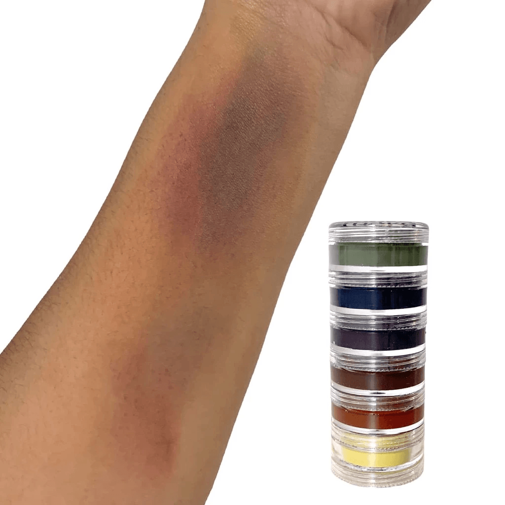 Encontraproduto.com.br - Kit Hematoma Cenografico Com 6 Cores vegano halloween