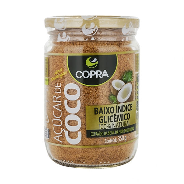 Encontraproduto.com.br - Açúcar de Coco 350g - Copra Coco