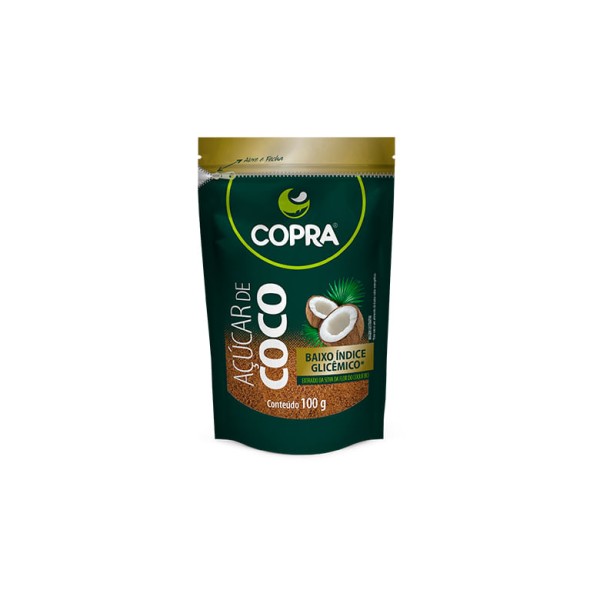 Encontraproduto.com.br - Açúcar de Coco Copra Sachê 100g