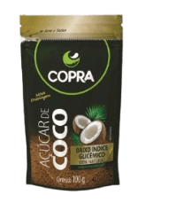 Encontraproduto.com.br - Açúcar de Coco Copra Sachê 100g