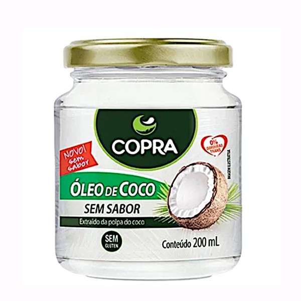 Encontraproduto.com.br - Óleo de Coco Sem Sabor Copra Coco 200ml