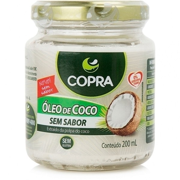 Encontraproduto.com.br - Óleo de Coco Sem Sabor Copra Coco 200ml