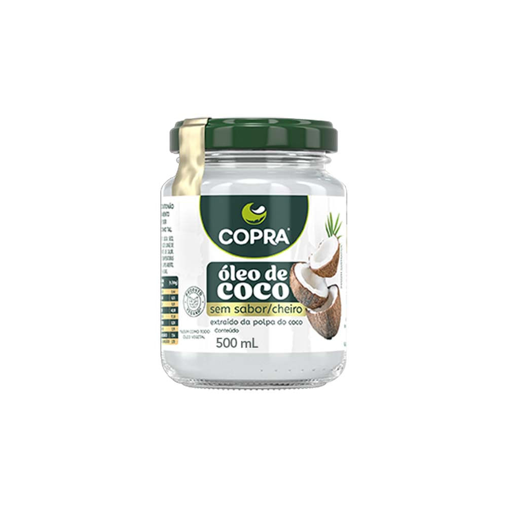 Encontraproduto.com.br - Óleo de Coco sem Sabor 500ml Copra
