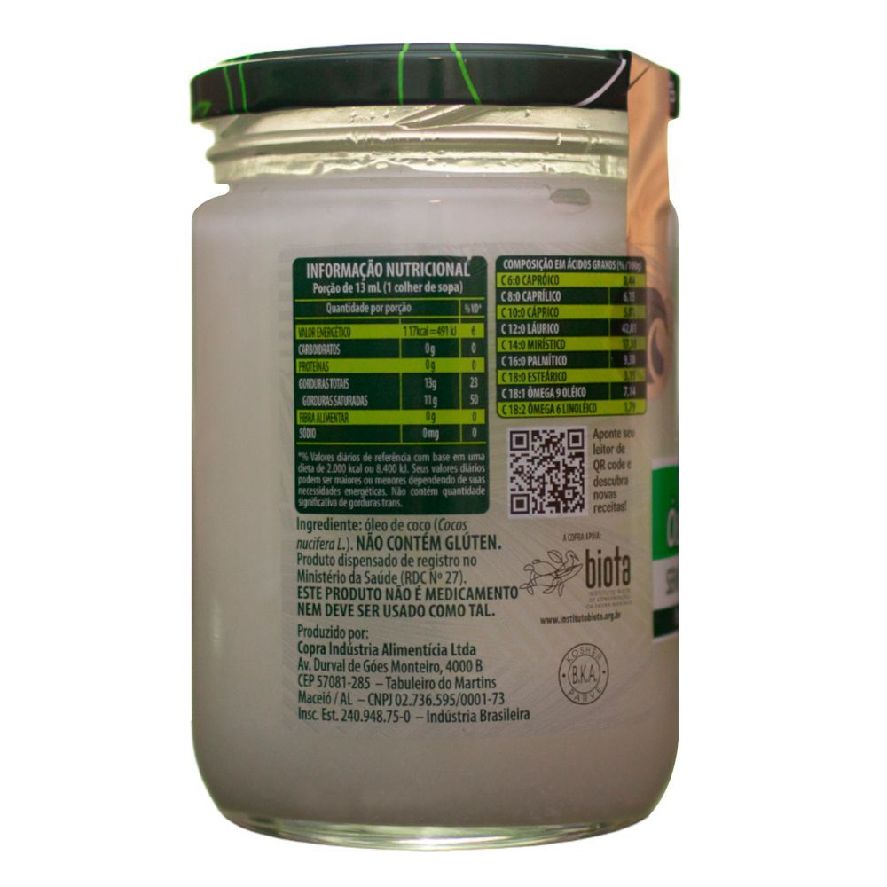 Encontraproduto.com.br - Óleo de Coco sem Sabor 500ml Copra