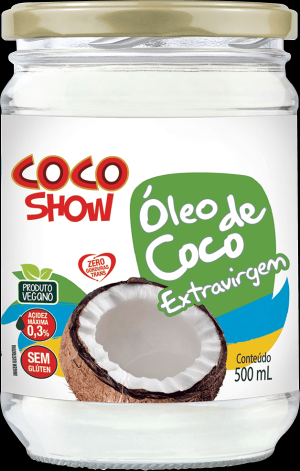 Encontraproduto.com.br - Óleo de Coco Extra Virgem 500ml Coco Show