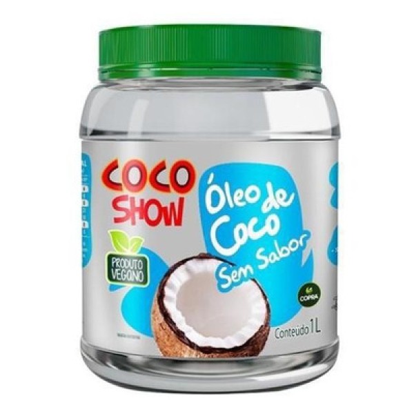 Encontraproduto.com.br - Copra Coco Show Óleo De Coco Sem Sabor 1 Litro