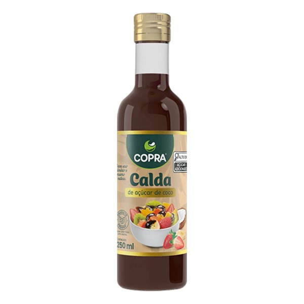 Encontraproduto.com.br - Calda de Açúcar de Coco Copra 250ml