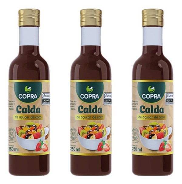 Encontraproduto.com.br - Calda de Açúcar de Coco Copra 250ml