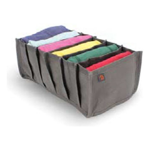 Colmeia 6 Compartimentos 15x28x10cm Cinza - Prat-K