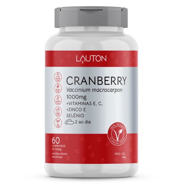 Encontraproduto.com.br - Cranberry Lauton 1000mg 60 Comprimidos