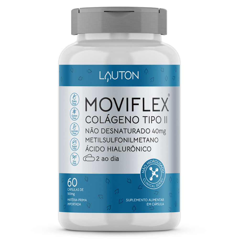 Moviflex Colágeno 40mg 60 Cápsulas