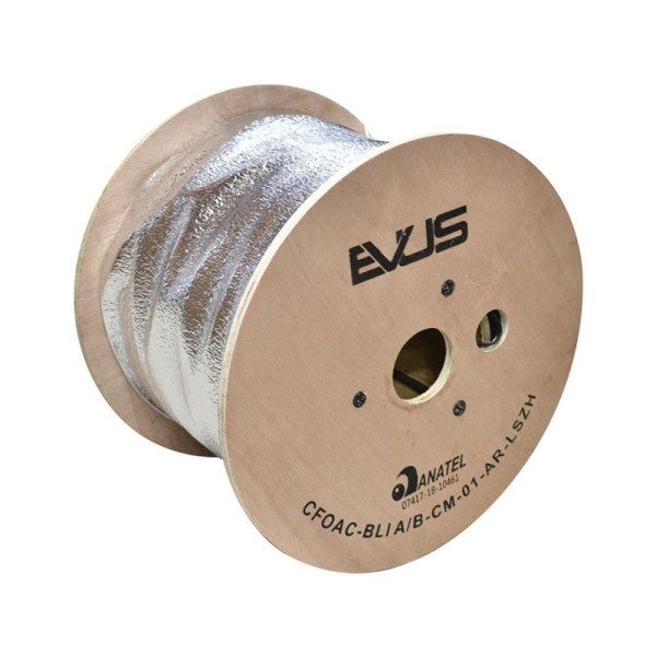 Cabo De Fibra Optica Standard Drop Flat 2km Ftth 1fo G657a