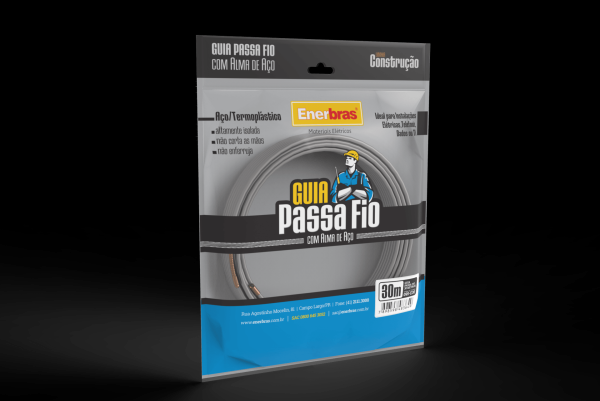 Passa Fio C/30mts C/Alma De Aço Enerbras