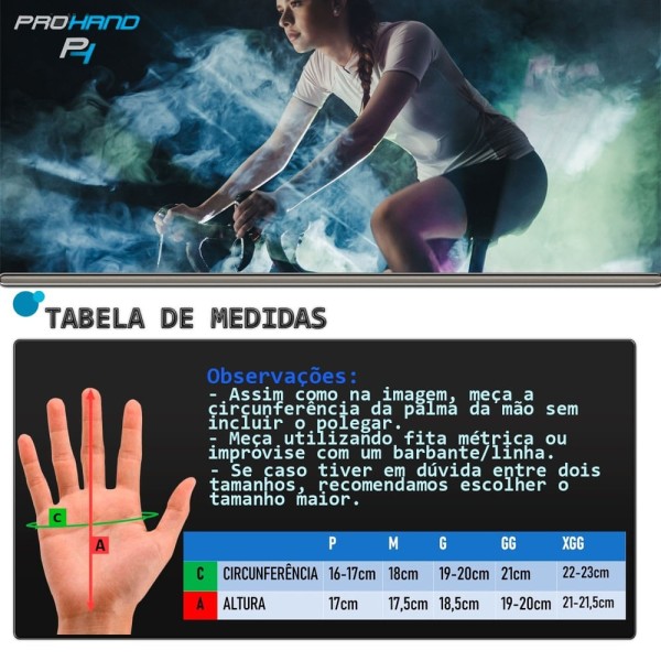 Encontraproduto.com.br - Luva Ciclista Dedo Curto Fenix Bicicleta Proteção Pro Hand