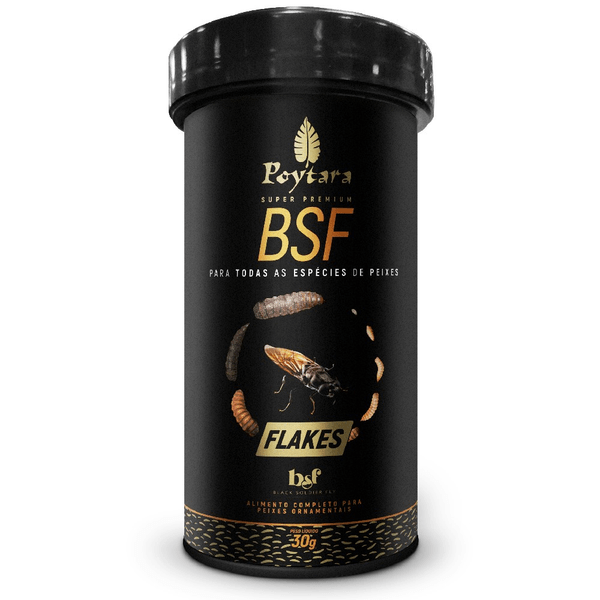 Poytara Bsf Black Soldier Fly Flakes 30G
