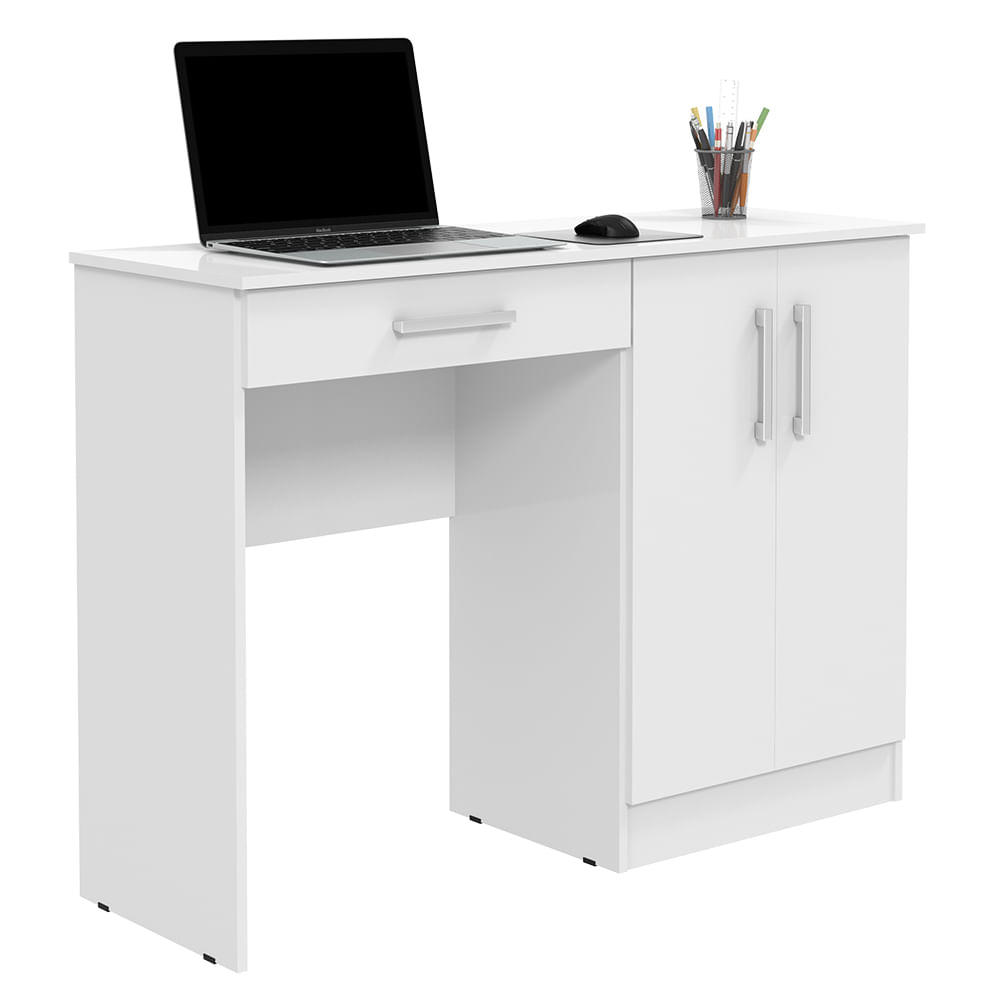 Mesa para Computador com 2 Portas 1 Gaveta Space Patrimar