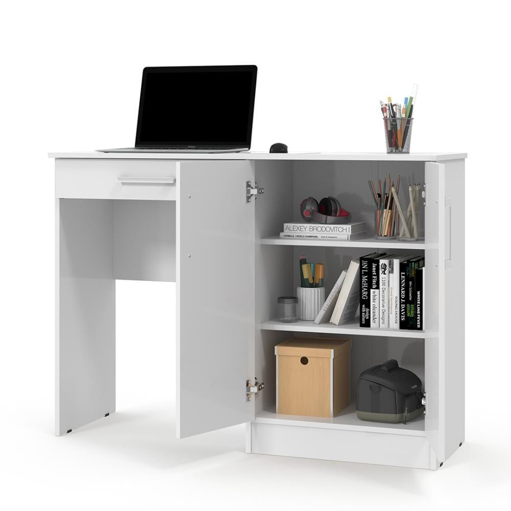 Encontraproduto.com.br - Mesa para Computador com 2 Portas 1 Gaveta Space Patrimar