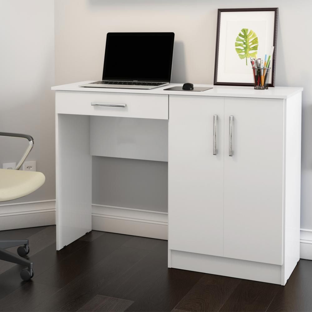 Encontraproduto.com.br - Mesa para Computador com 2 Portas 1 Gaveta Space Patrimar