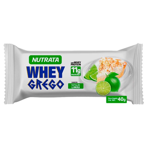 Encontraproduto.com.br - Whey Grego Nutrata Barra Torta de Limão 40g