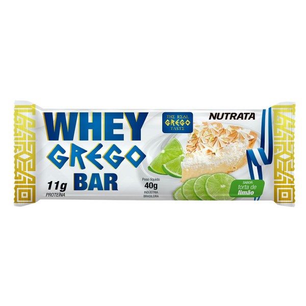 Encontraproduto.com.br - Whey Grego Nutrata Barra Torta de Limão 40g