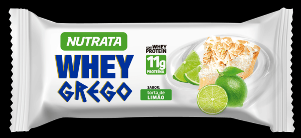 Encontraproduto.com.br - Suplemento Whey Grego Bar Nutrata Sabor Torta De Limão 40g