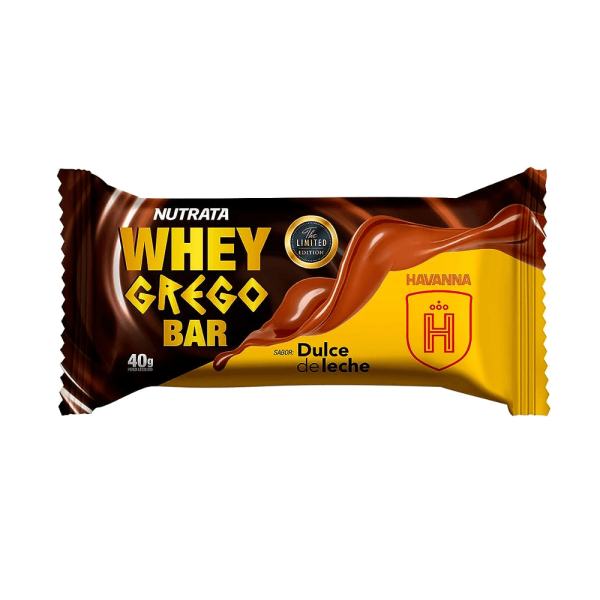 Encontraproduto.com.br - Suplemento Whey Grego Bar Nutrata Sabor Doce De Leite 40g