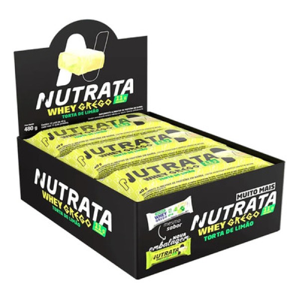 Whey Grego Bar Brigadeiro Nutrata 40g