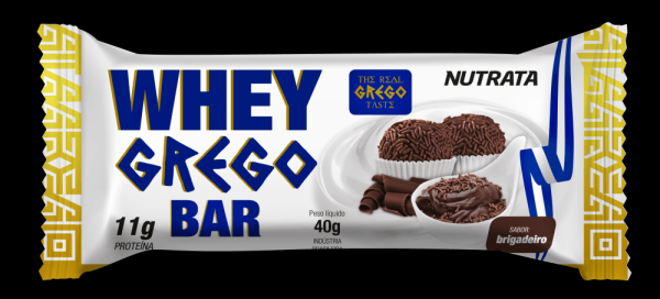 Encontraproduto.com.br - Suplemento Whey Grego Bar Nutrata Sabor Brigadeiro 40g