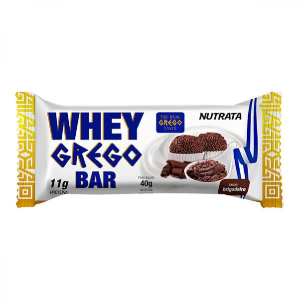 Encontraproduto.com.br - Suplemento Whey Grego Bar Nutrata Sabor Brigadeiro 40g