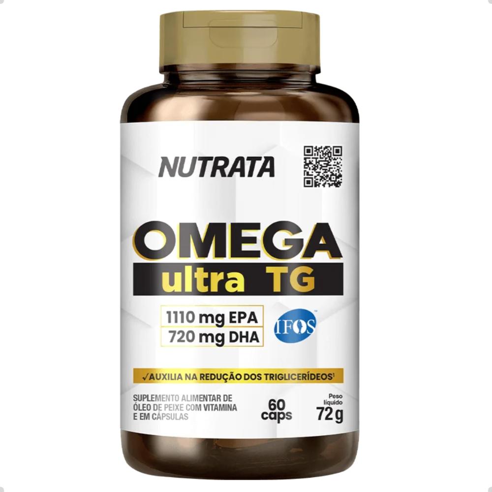 Ômega 3 Ultra IFOS TG EPA e DHA 60 Cápsulas - Nutrata