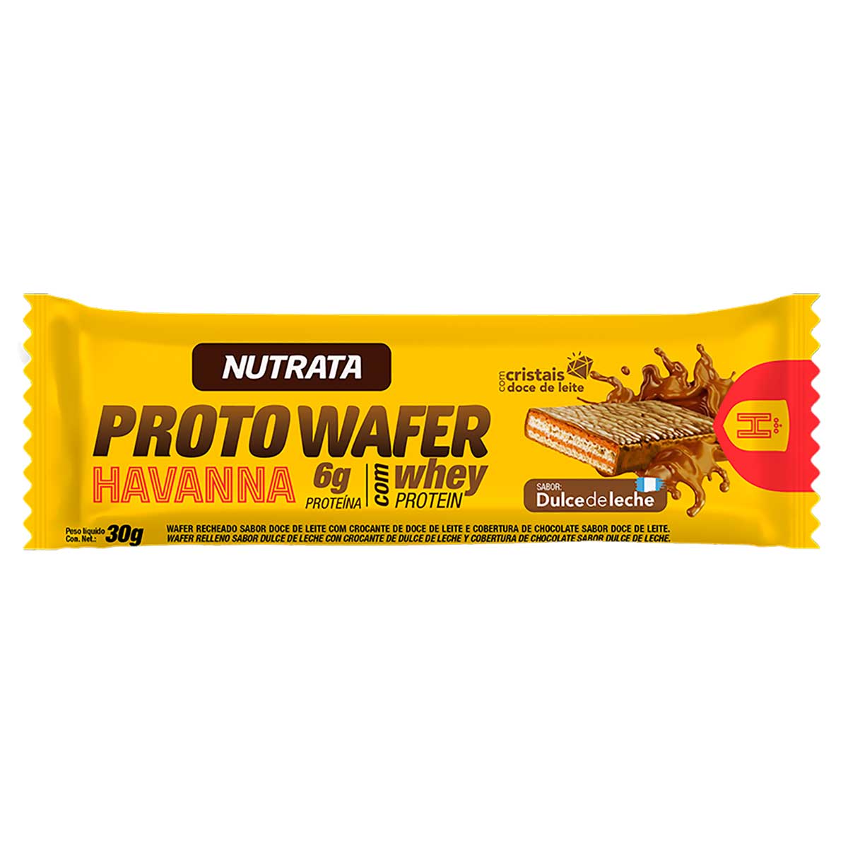 Protobar Wafer Sabor Doce de Leite Havanna 30g