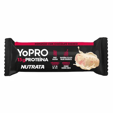 Barra de Proteína YoPro 55g 12 Unidades Nutrata